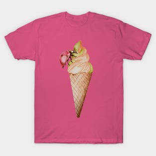 Ladybug on Ice Cream T-Shirt